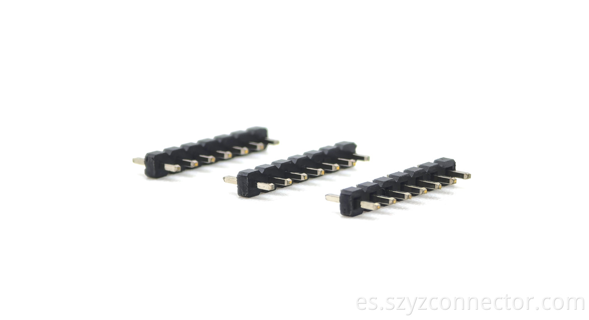 2.0 mm encabezado encabezado femenino fila simple recta 2.0mm Pitch Female header Single Row Straight